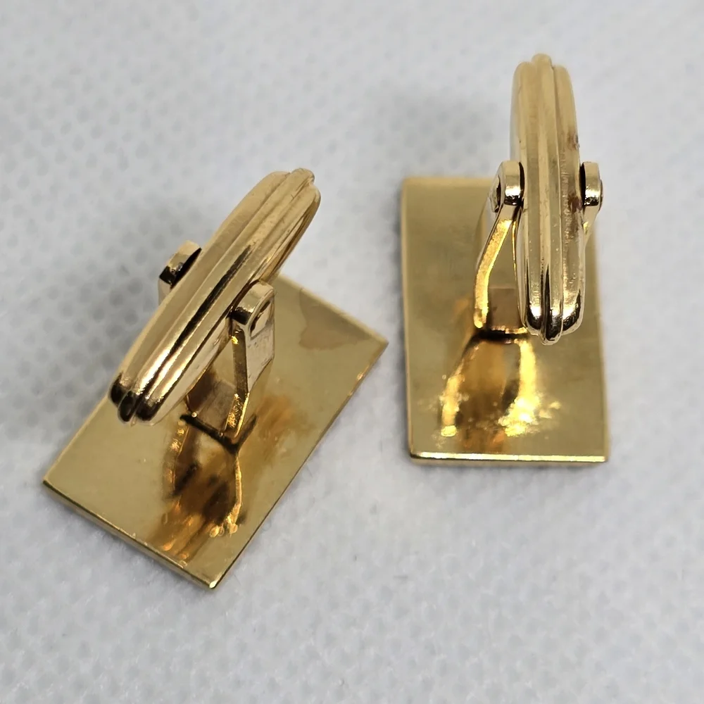 Dunhill Gold and Silver Tie Pin Cufflinks Set
